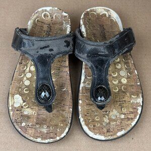 Orthaheel  Honey Women’s Sandals US 7 EU 38 Black Comfort Orthopedic